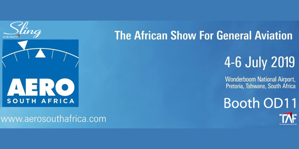 sling aircraft attends aero south africa 2019 at wonderboom airport