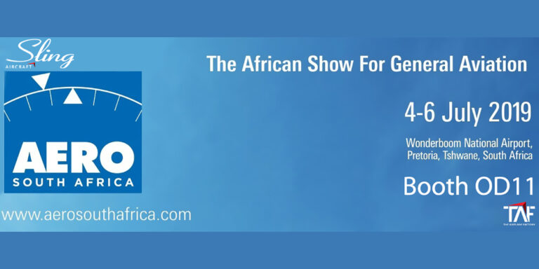 sling aircraft attends aero south africa 2019 at wonderboom airport
