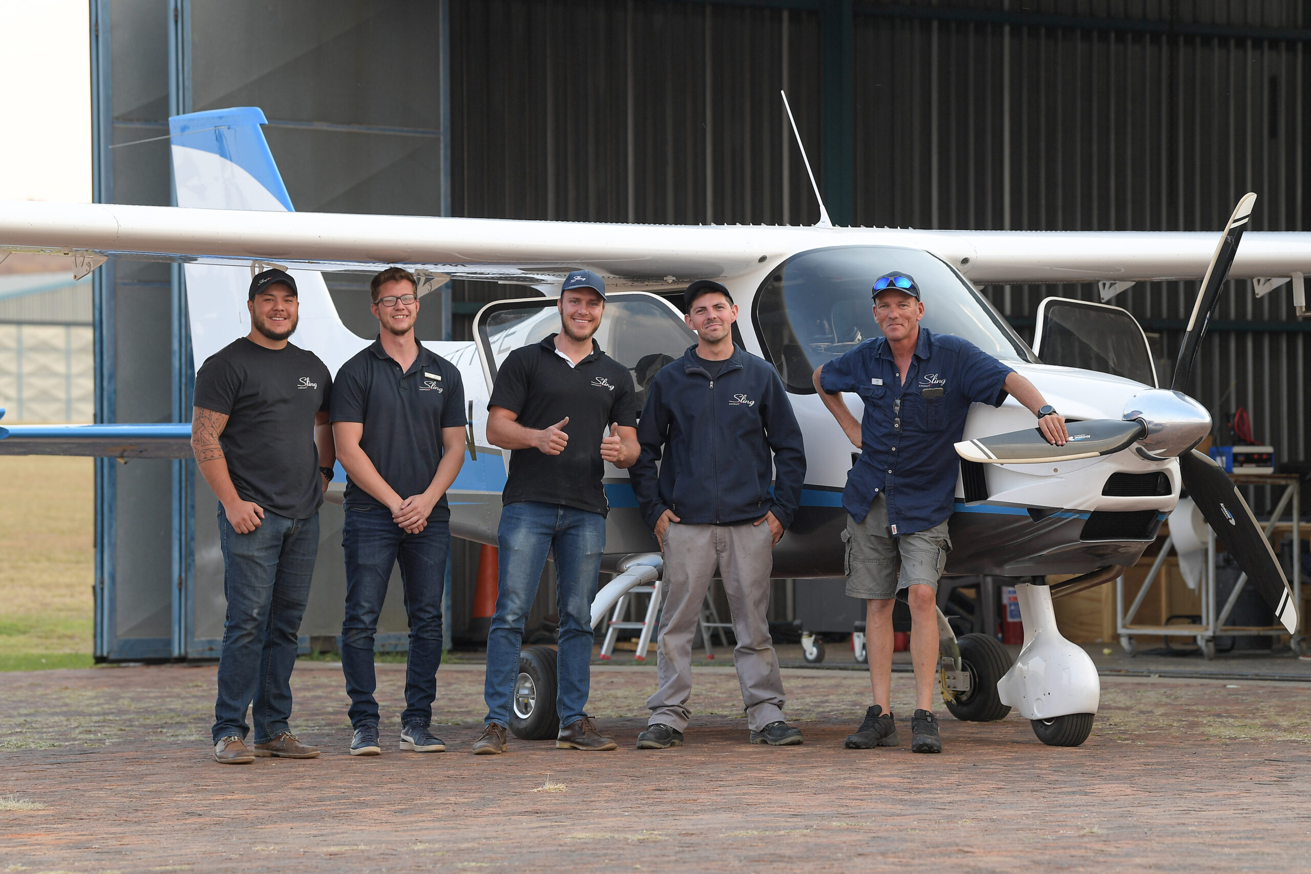 the sling high wing launch breakfast at sling aircraft