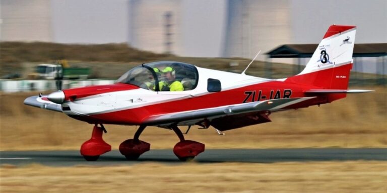 Sling Aircraft taking first