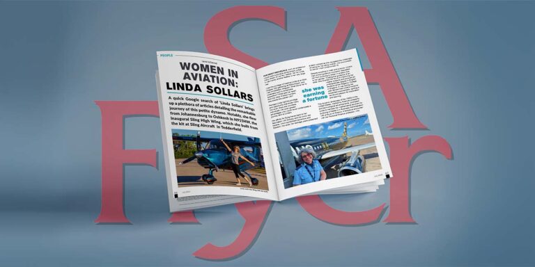 sling aircraft women in aviation linda sollars sa flyer july 2024