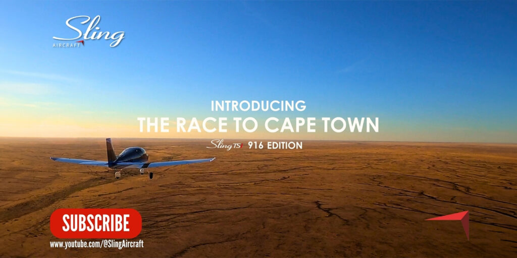 the race to cape town sling aircraft sling tsi sling cycles