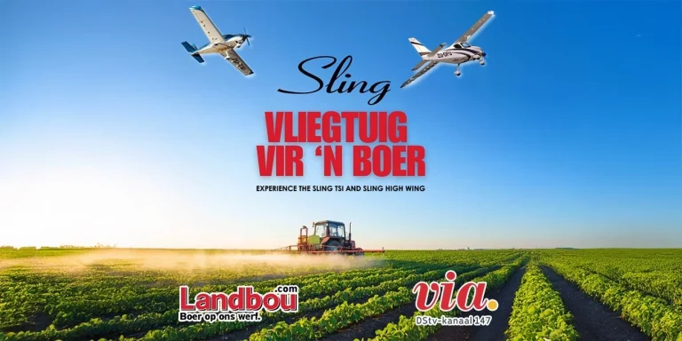 Experience The Sling TSi And Sling High Wing On Vliegtuig Vir 'N Boer
